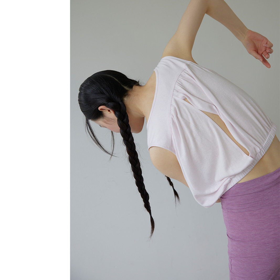 piisure 린넨 코튼 컷아웃 베스트 루즈핏 탑